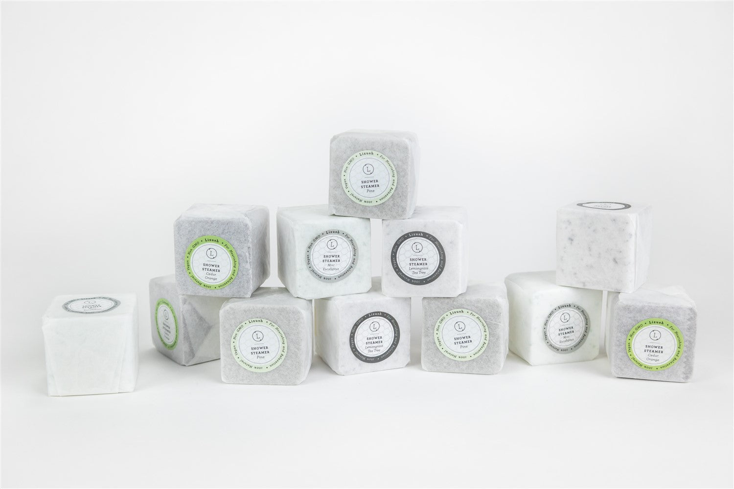 Natural Shower steamers for Men, men gift box, invigorat fizzis, Fresh and relax shower steamers - lizush