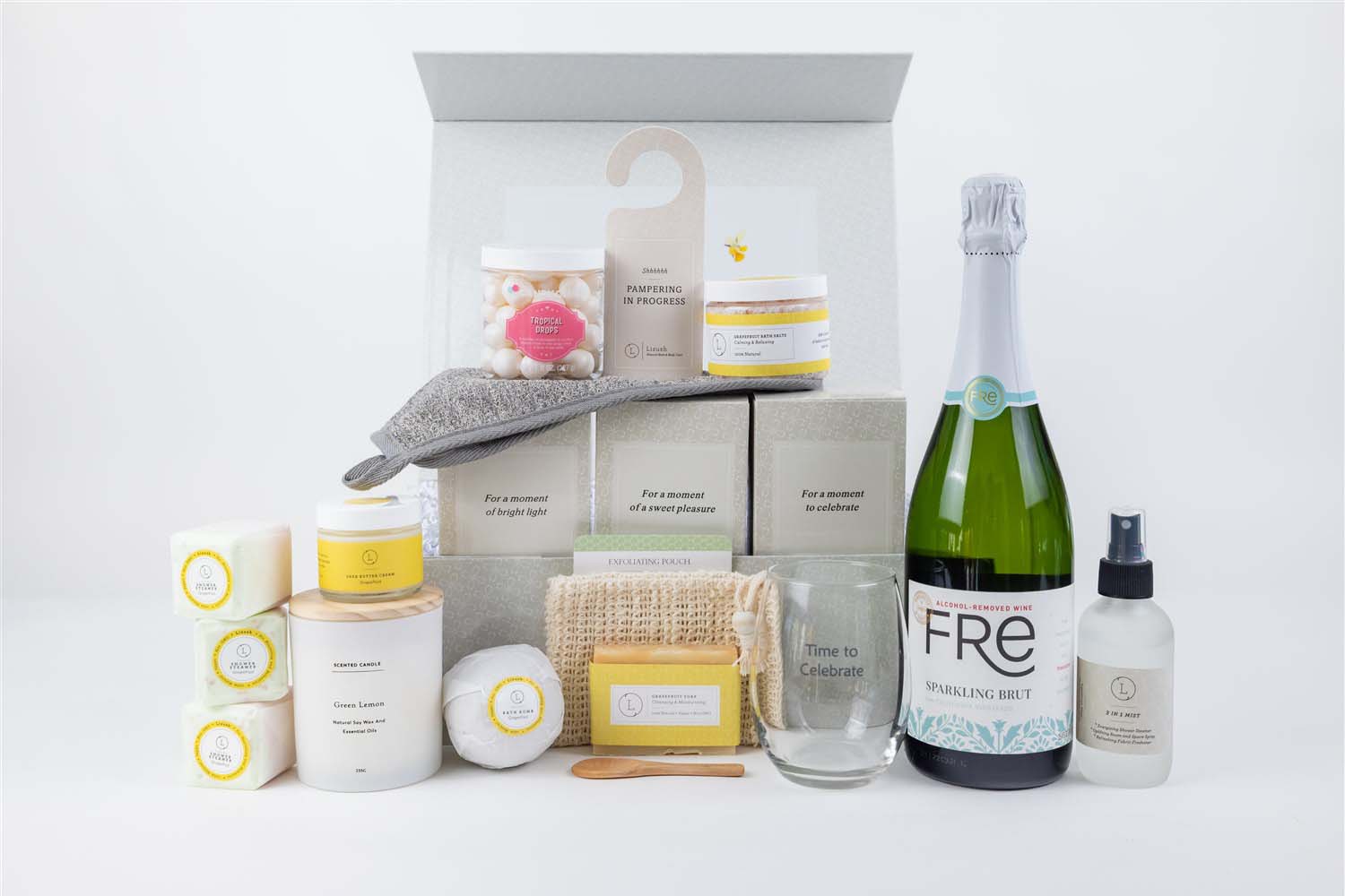 All Natural Bath & Body Congratulations Gift Basket