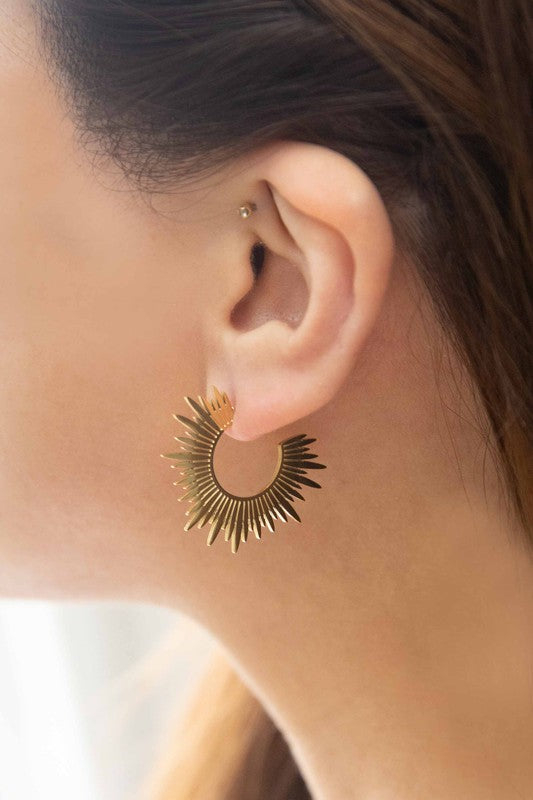 Lovoda Rays Of Light Hoops