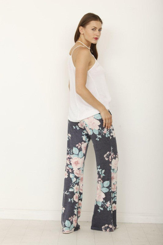 EG Fashion Fold Over Wide Leg Palazzo Pants