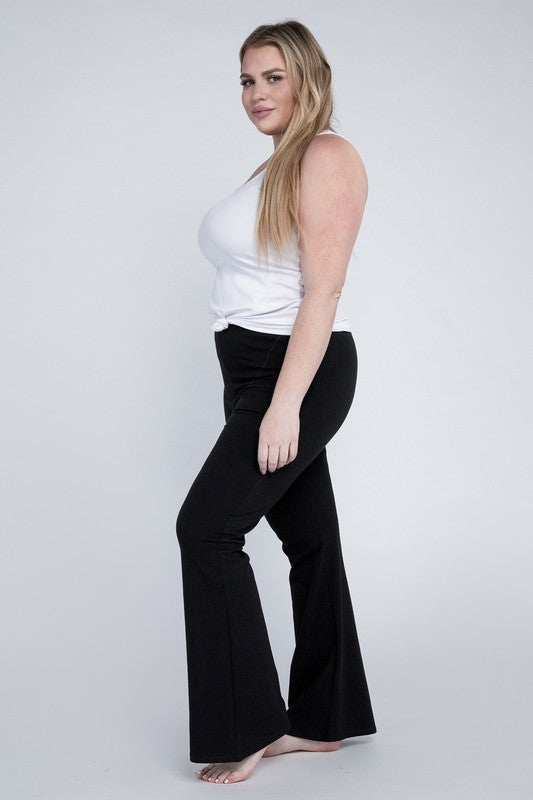 Ambiance Apparel Plus Everyday Flare Bottoms
