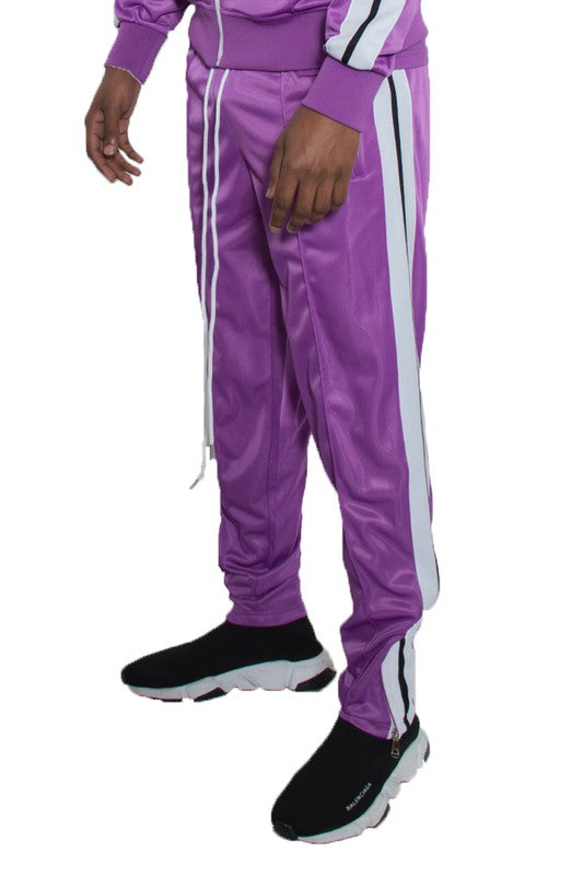 Weiv Striped Tape Track Pants