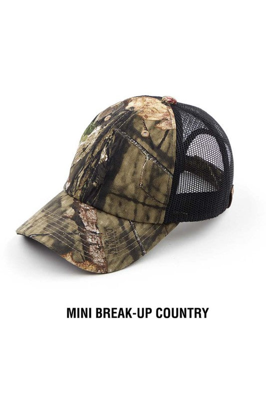 Aili's Corner CC Mossy Oak Baseball Cap Hat