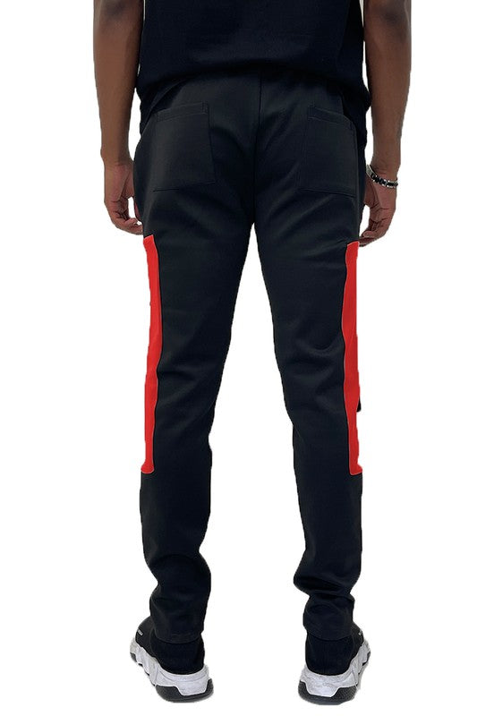 Weiv Color Block Cargo Track Pant