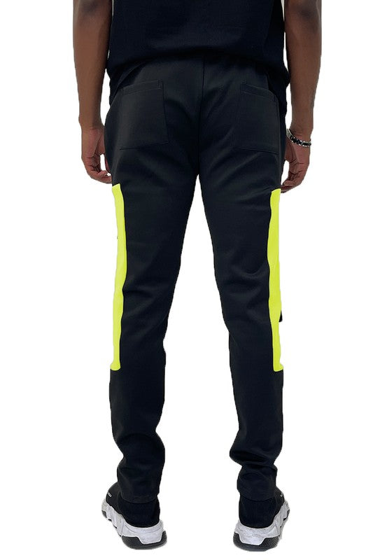 Weiv Color Block Cargo Track Pant