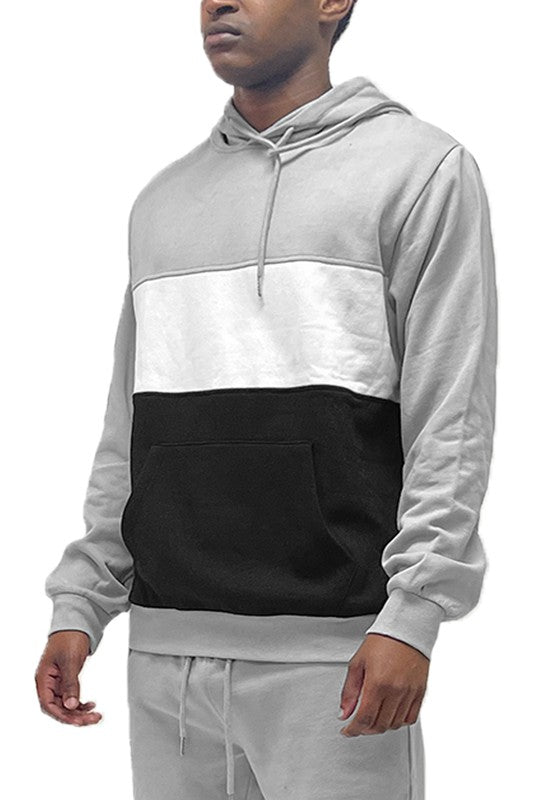 Weiv Color Block Pullover Hoodie