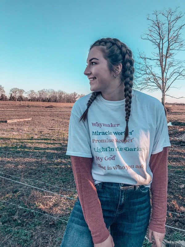 Ask Apparel My God, That Is Who You Are Tee