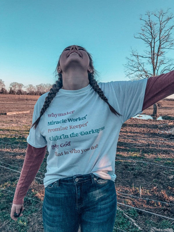 Ask Apparel My God, That Is Who You Are Tee