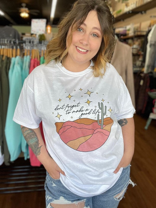 Ask Apparel Make a Good Life Tee