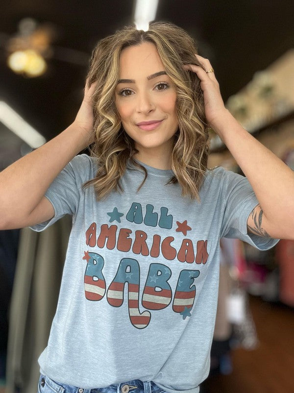 Ask Apparel All American Babe Tee