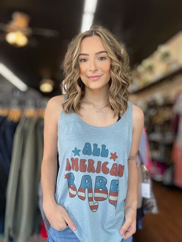 Ask Apparel All American Babe Tank