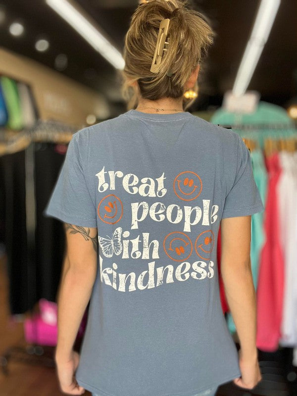 Ask Apparel Treat People With Kindness Tee