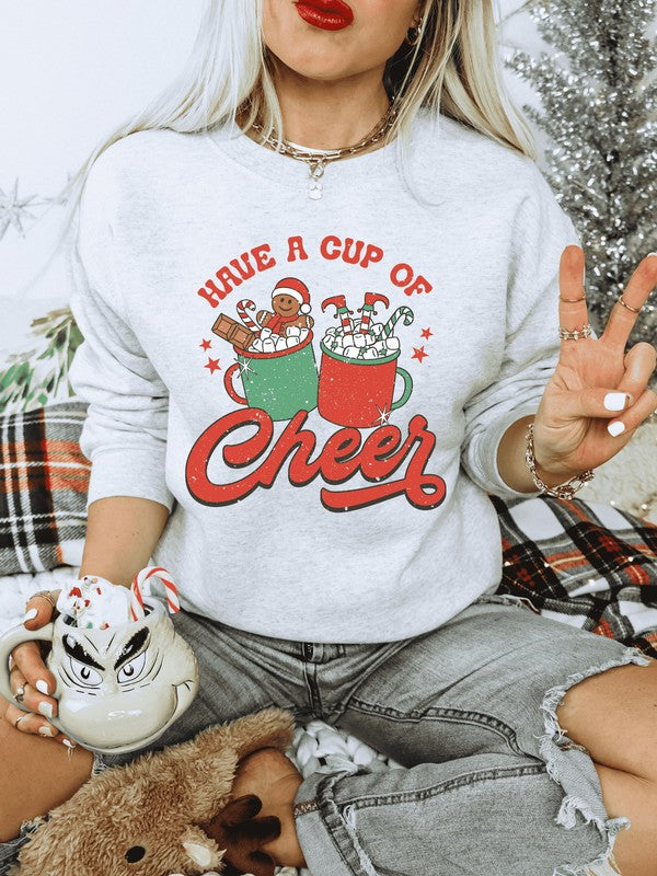 Ask Apparel Cup of Cheer Sweatshirt