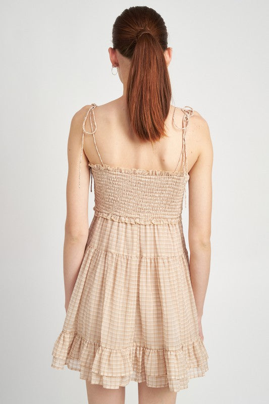 Emory Park Smocked Baby Doll Dress With Ruffled