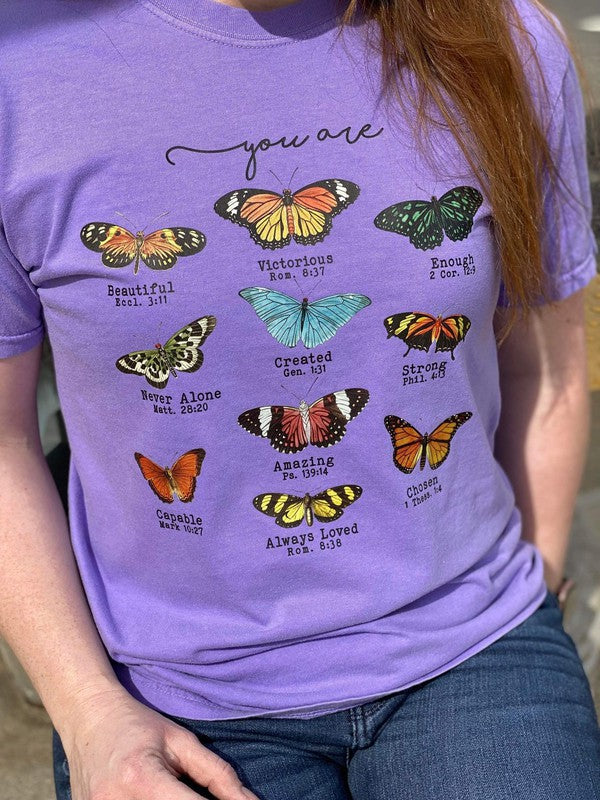 Ask Apparel You Are Butterfly Tee