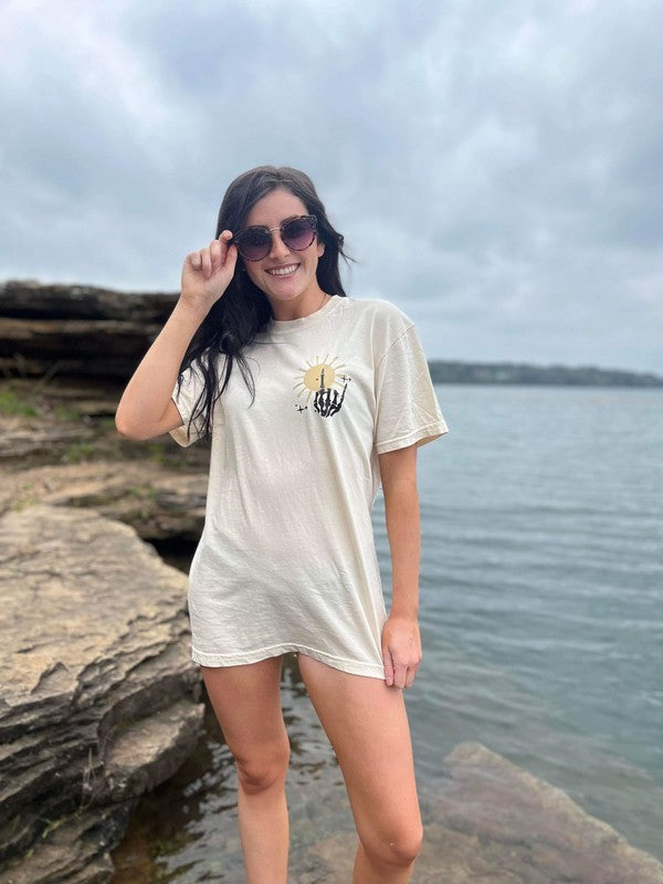 Ask Apparel Better When I'm Tan Tee - Ivory