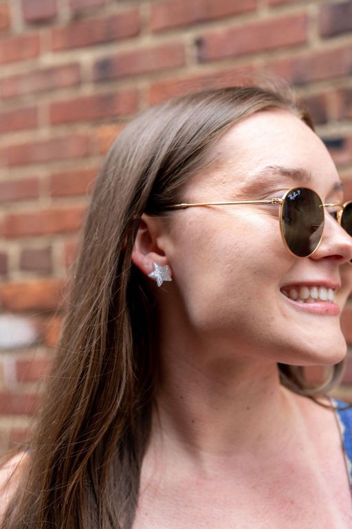 Spiffy & Splendid Star Studs - Silver