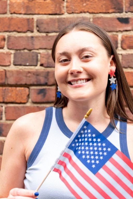 Spiffy & Splendid Star Spangled Dangles - Sparkle