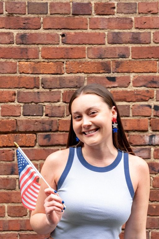 Spiffy & Splendid Star Spangled Dangles - Sparkle