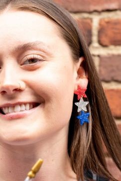 Spiffy & Splendid Star Spangled Dangles - Sparkle