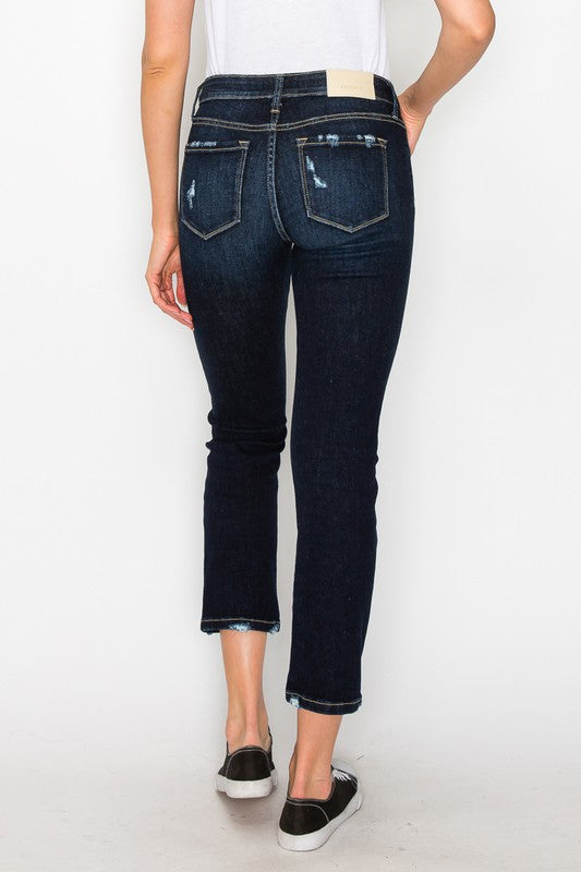 Artemis Plus Size - High Rise Skinny Straight Jeans