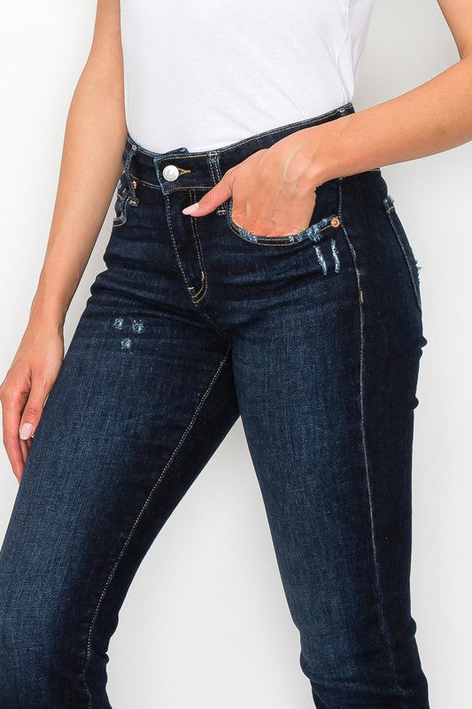 Artemis Plus Size - High Rise Skinny Straight Jeans
