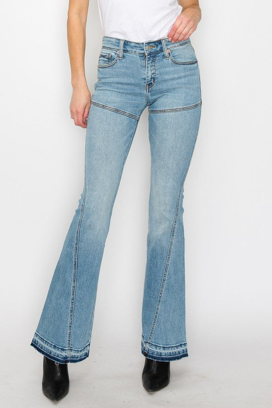 Artemis High Rise Skinny Flare