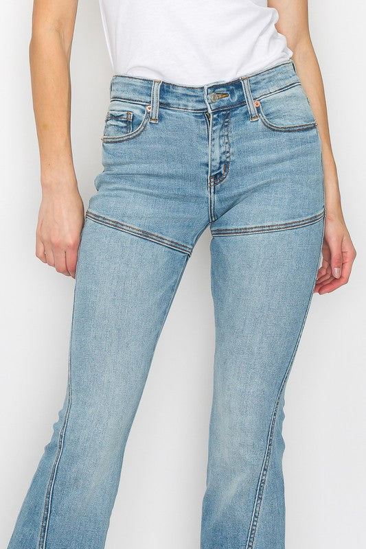 Artemis High Rise Skinny Flare