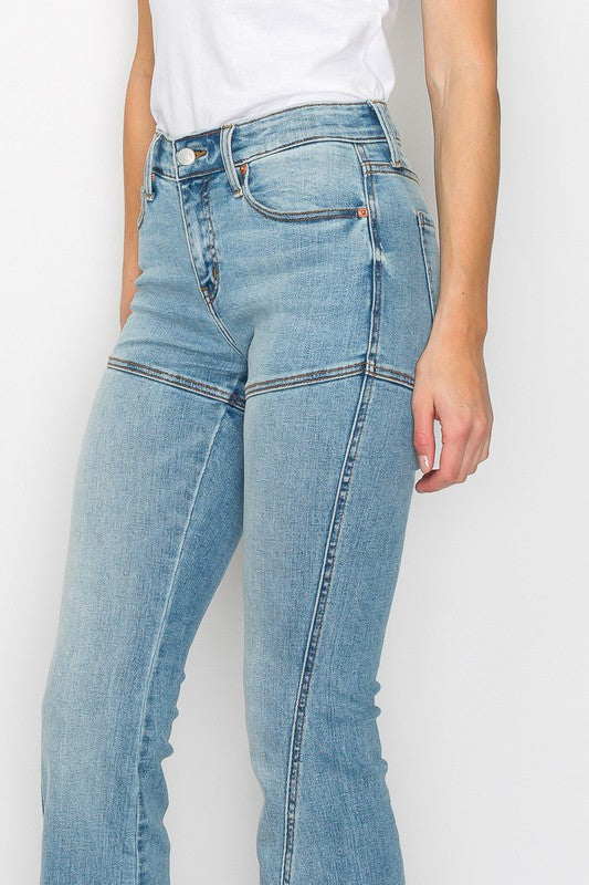 Artemis High Rise Skinny Flare