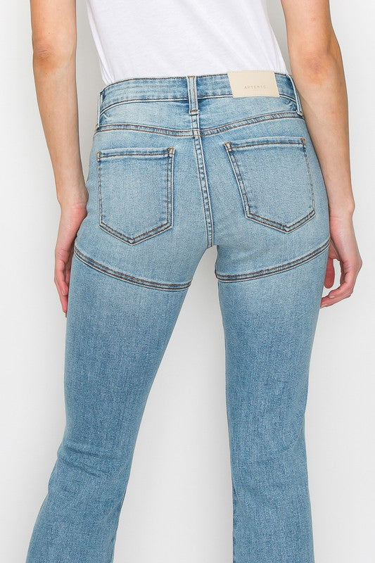 Artemis  Plus Size / High Rise Skinny Flare