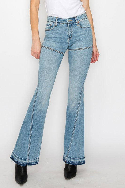 Artemis  Plus Size / High Rise Skinny Flare