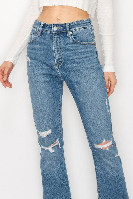 Artemis Plus Size - High Rise Skinny Bootcut Jeans