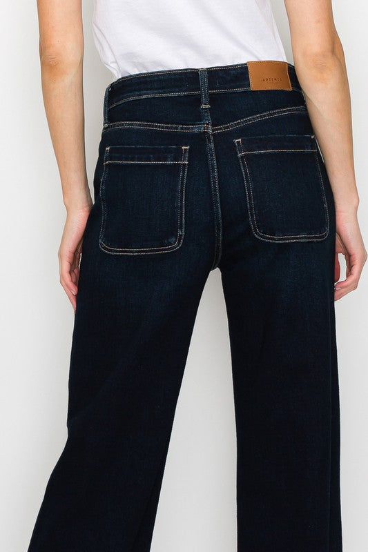 Artemis High Rise Modern Wide Jeans