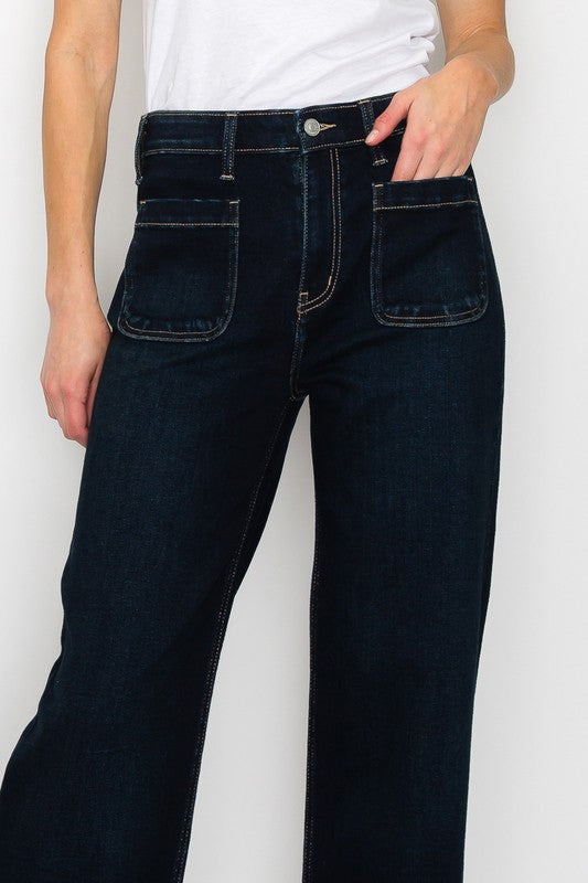 Artemis High Rise Modern Wide Jeans
