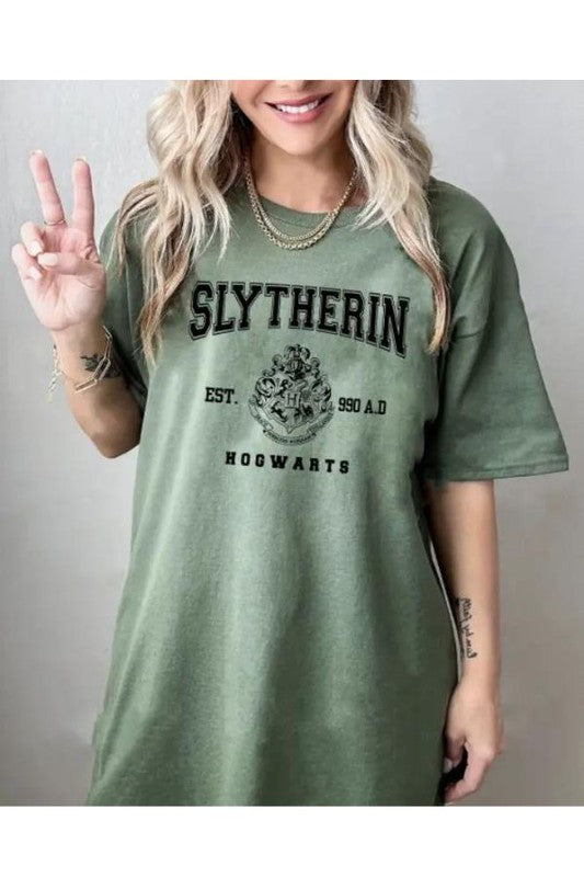Slytherin Plus Graphic Tee