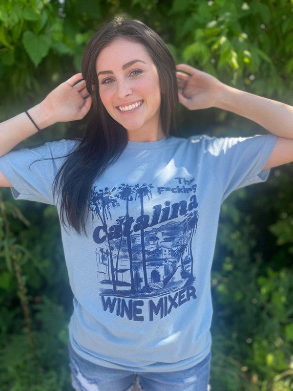 Ask Apparel Catalina Wine Mixer Tee