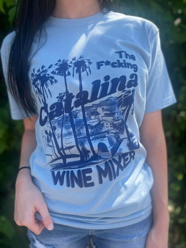 Ask Apparel Catalina Wine Mixer Tee