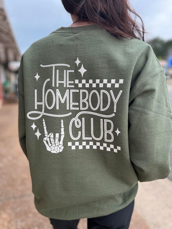 Ask Apparel The Homebody Club Sweatshirt