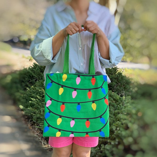 Ellison and Young Light Up The Joy Canvas Tote