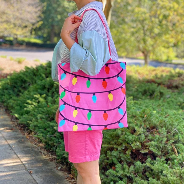 Ellison and Young Light Up The Joy Canvas Tote