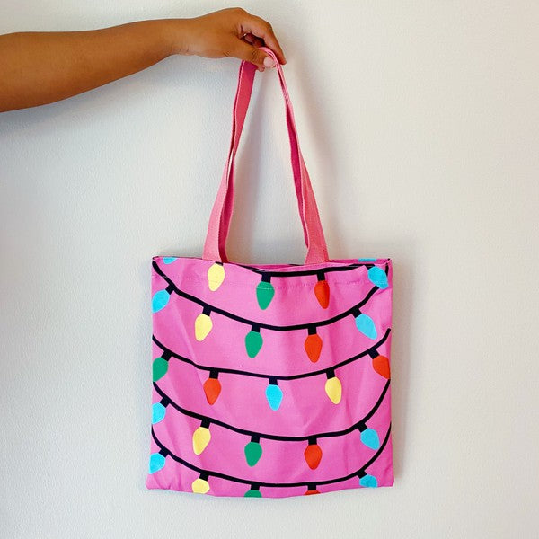 Ellison and Young Light Up The Joy Canvas Tote