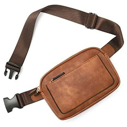 Aili's Corner Presly Vegan Leather Everywhere Sling Belt Bag