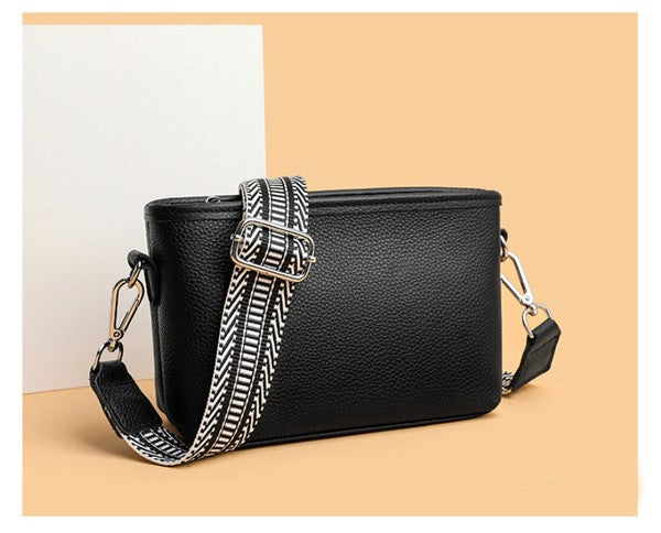 Aili's Corner Aria Leather Compact Crossbody