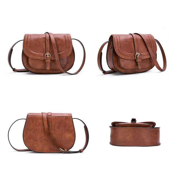 Aili's Corner Blair Foldover Buckle Crossbody