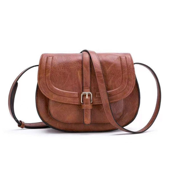 Aili's Corner Blair Foldover Buckle Crossbody