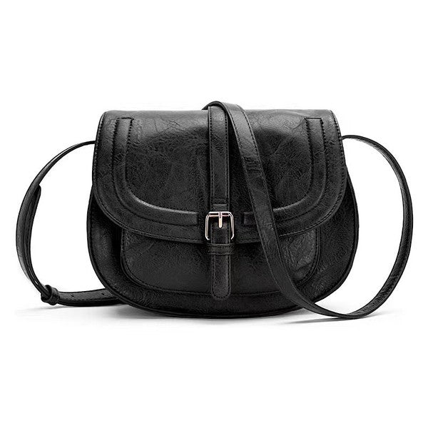 Aili's Corner Blair Foldover Buckle Crossbody