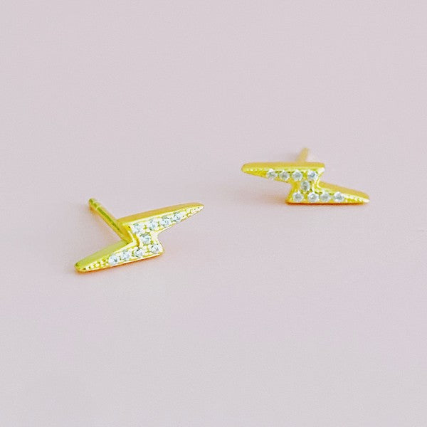 Ellison and Young Mini Sparkle Mini Stud Sterling Silver Earrings