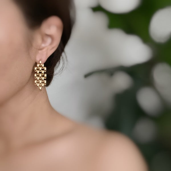 Ellison and Young Charm Of City Girl Chain Earrings