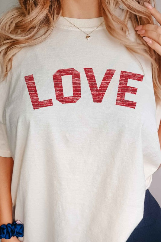 LOVE VALENTINES GRAPHIC TEE