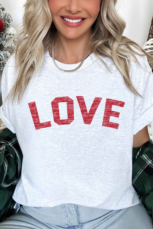 LOVE VALENTINES OVERSIZED TEE